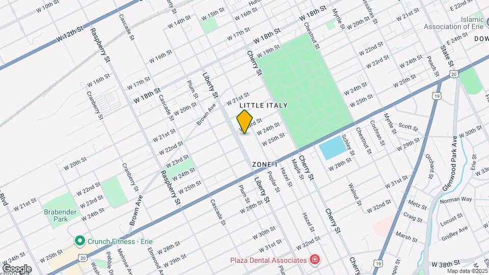 2315 Liberty St Map and Location Details