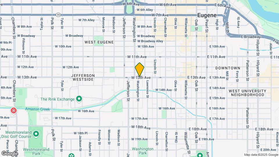 1311 Washington St Mapa y Detalles de la Ubicación