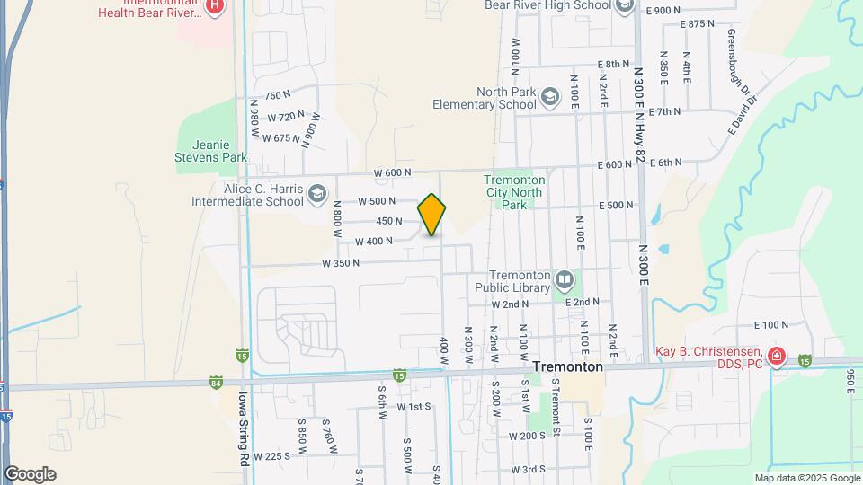 434 W 400 N Mapa y Detalles de la Ubicación