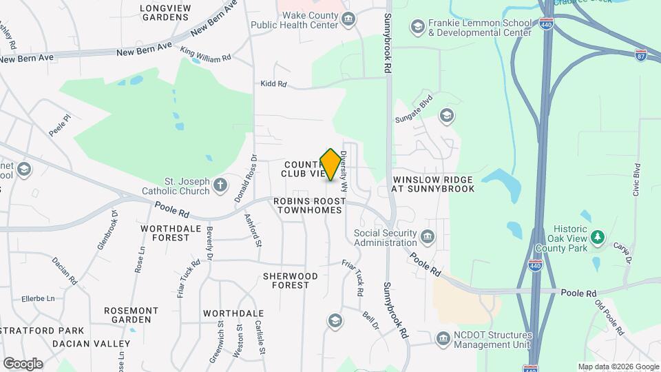 645 Rawls Dr Map and Location Details