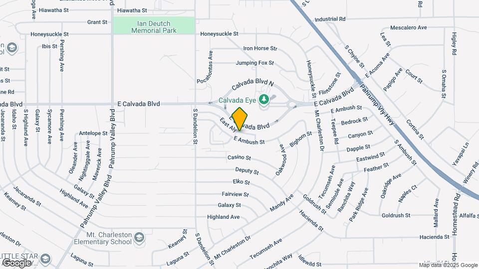 1960 E Ambush St, Unit B Map and Location Details