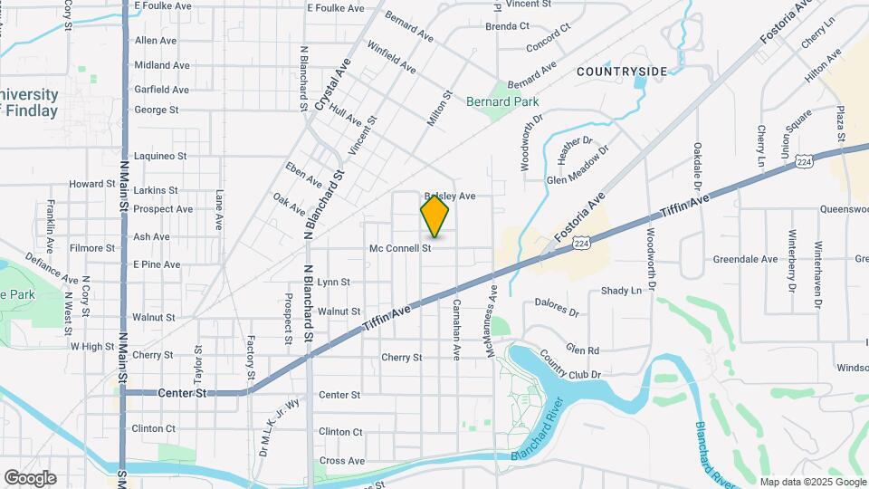 810 Mc Connell St Map and Location Details