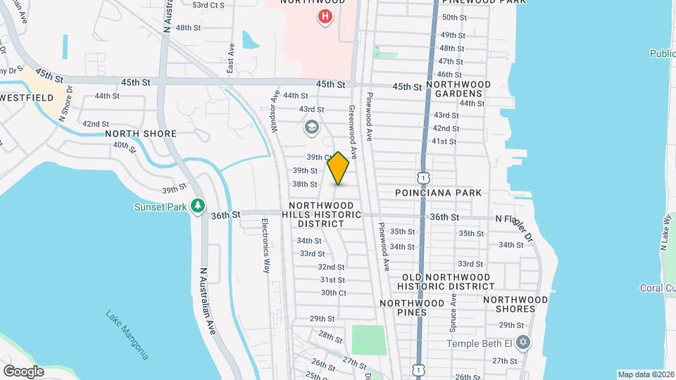 3830 Eastview Ave Map and Location Details