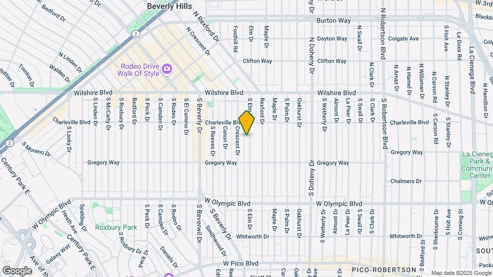 229 S Elm Dr Map and Location Details