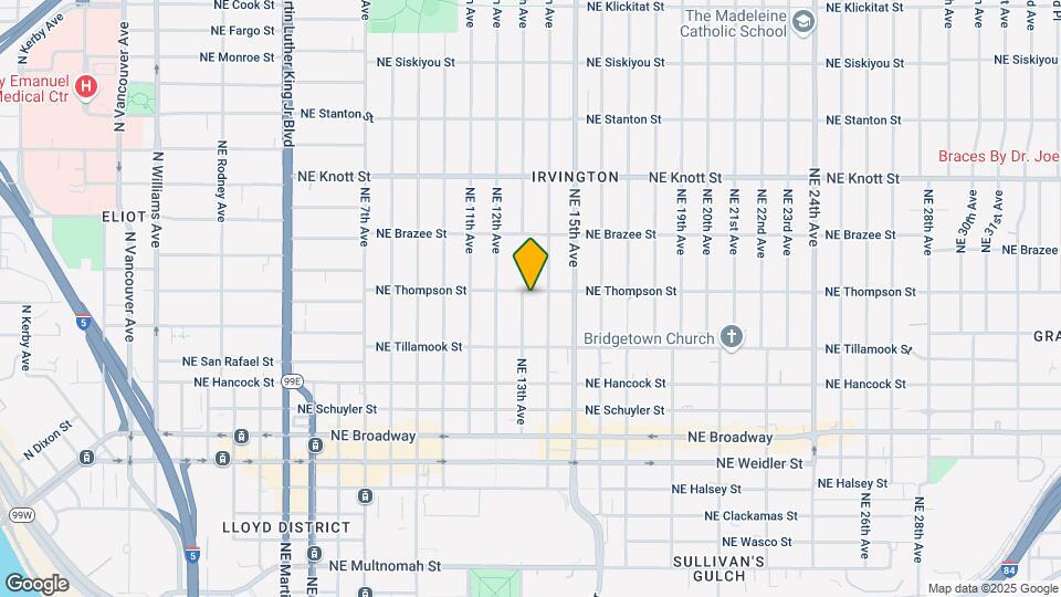 13th Avenue Apartments Mapa y Detalles de la Ubicación