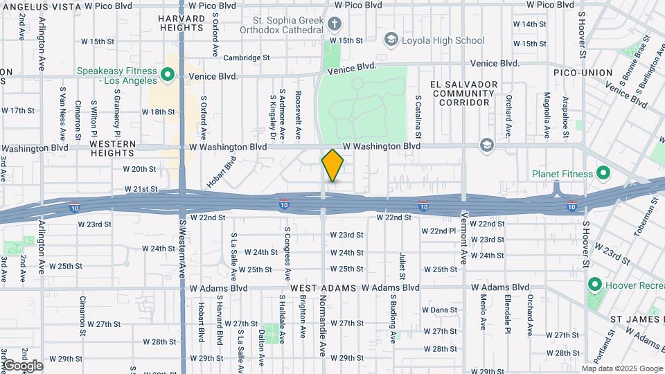 1876-1878 W 20th St Mapa y Detalles de la Ubicación