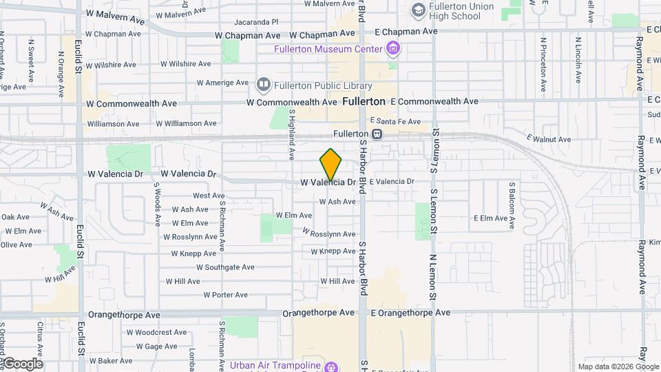 142 W Valencia Dr Map and Location Details