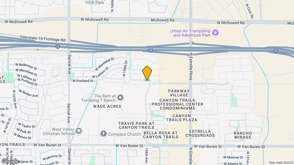 15789 W Diamond St Map and Location Details
