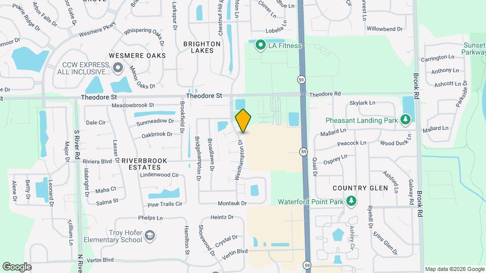 5006 Syracuse Ct Map and Location Details