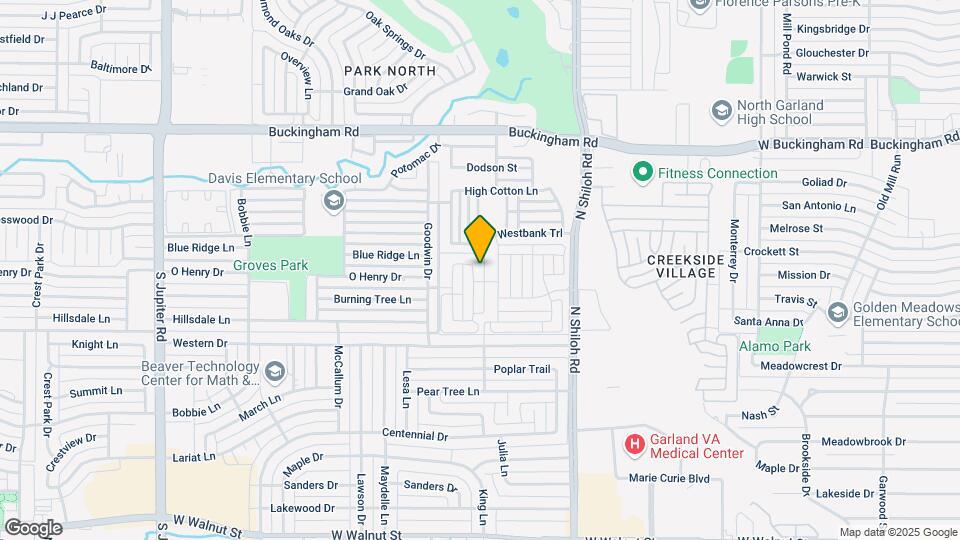 1514 Broadview Dr Map and Location Details