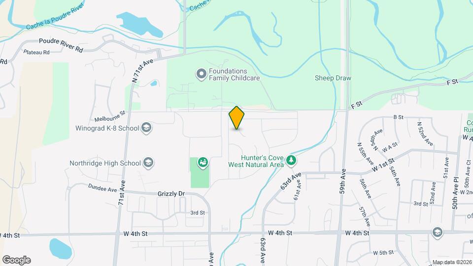 Newer 3-Bedroom Home with Fenced Yard, A/C, Attached Garage! Map and Location Details