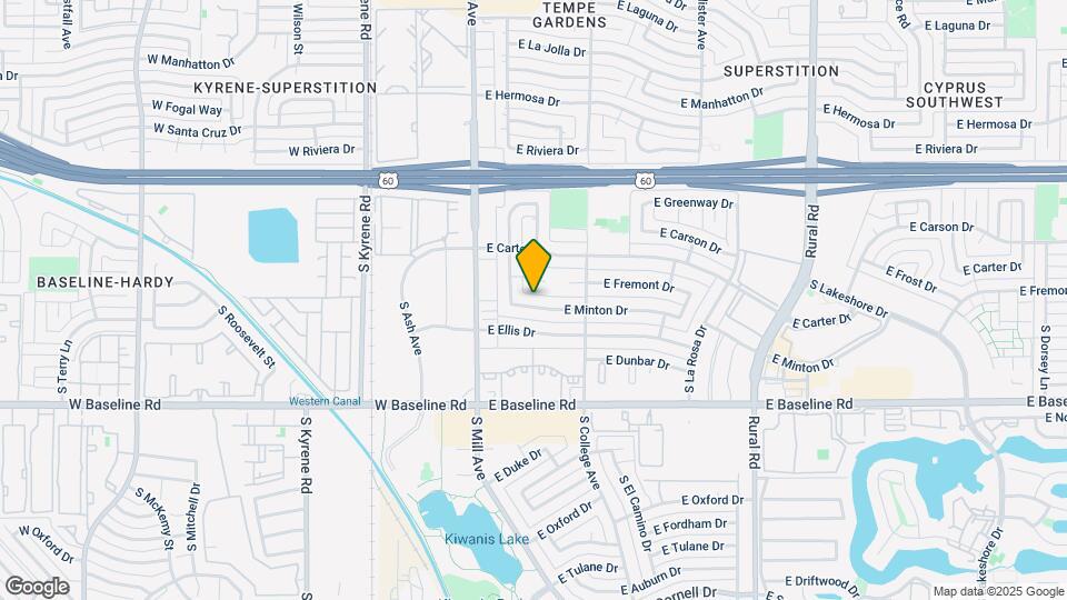 124 E Minton Dr Map and Location Details