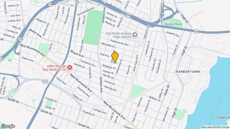 339 Jeffries St Mapa y Detalles de la Ubicación