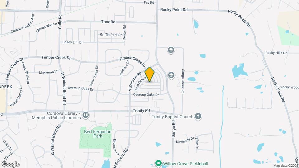 8713 Citrus Bend Dr Mapa y Detalles de la Ubicación