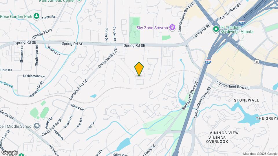 2617 Camphor Xing Map and Location Details