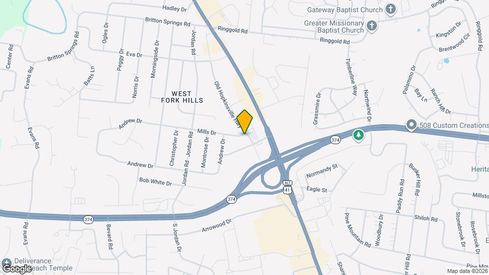 401 Old Hopkinsville Hwy Map and Location Details