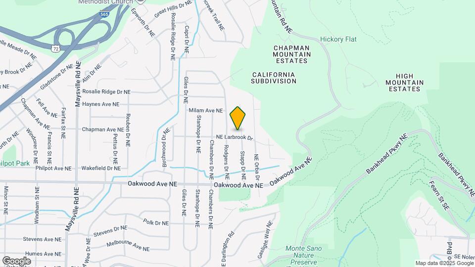 2101 Stapp Dr NE Map and Location Details