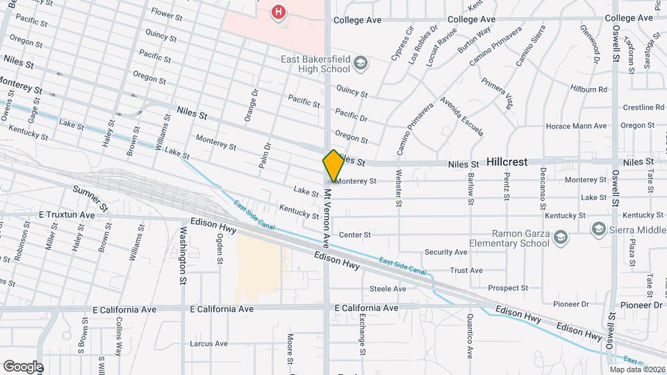 2207 Monterey St Map and Location Details