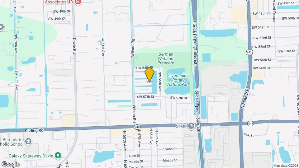 5610 SW 55th St Map and Location Details