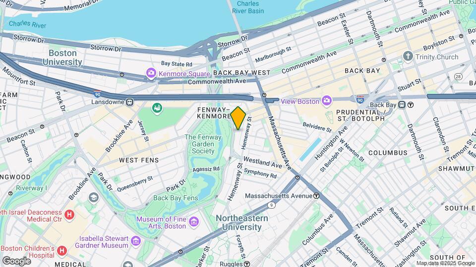 32 Fenway, Unit 4 Map and Location Details