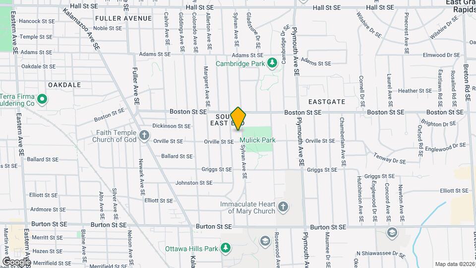 1647 Sylvan Ave SE Map and Location Details