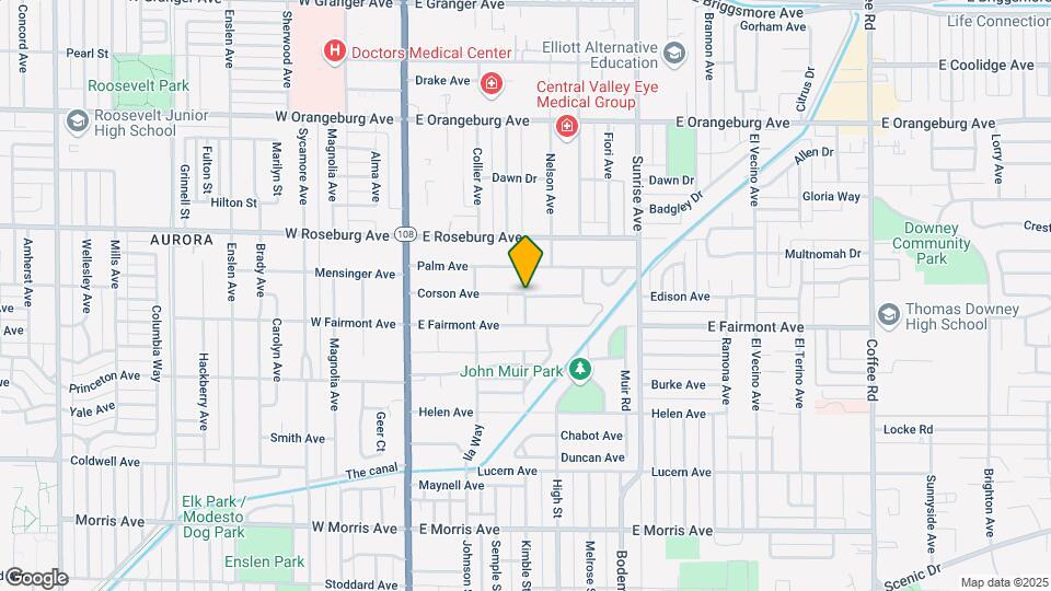 304 Corson Ave Map and Location Details