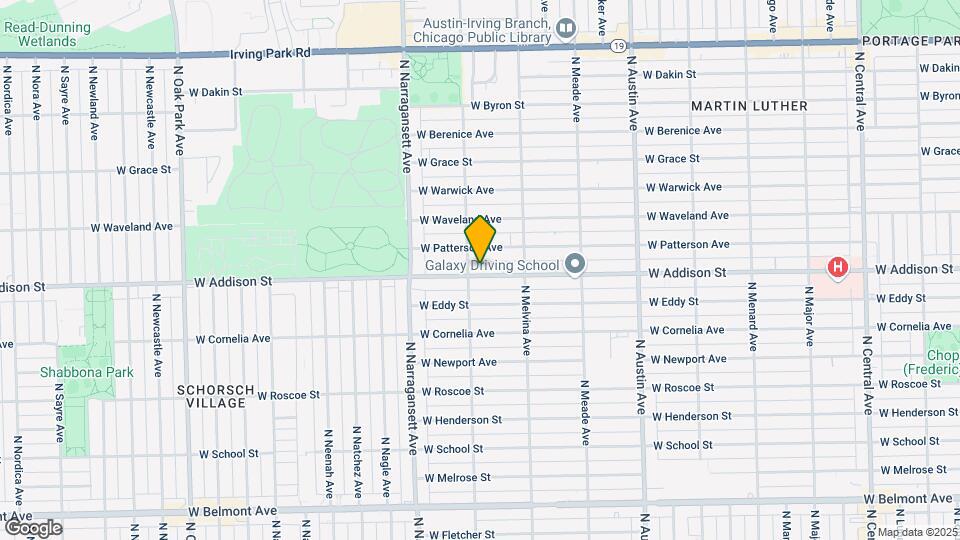 6248 W Addison St Map and Location Details