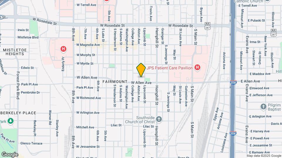 1619 Alston Ave Map and Location Details