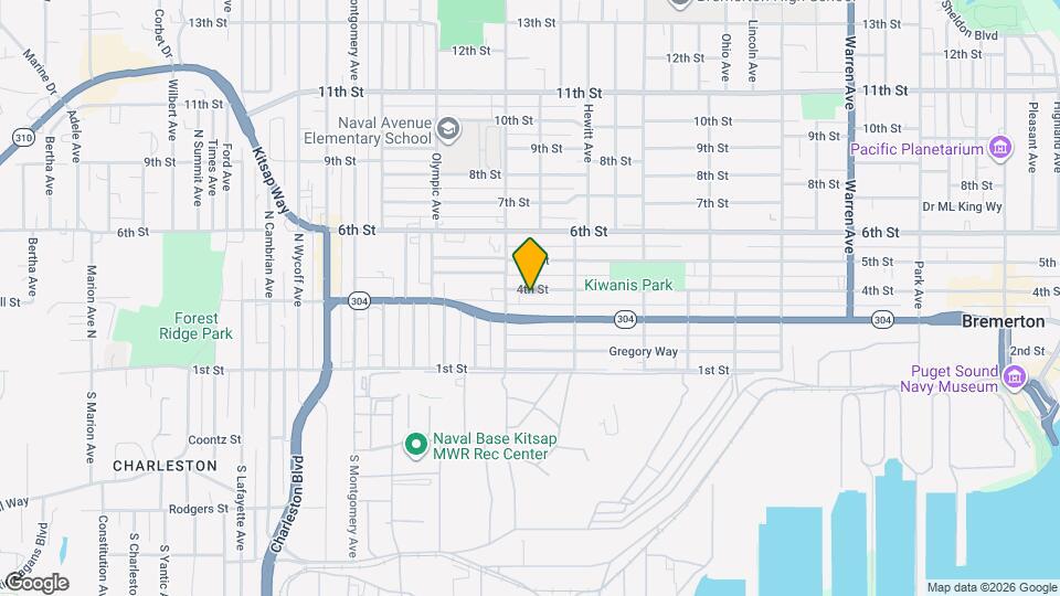1935 4th st Map and Location Details
