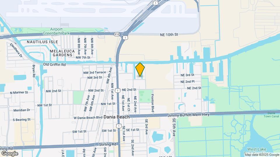 219 NE 2nd Pl Map and Location Details