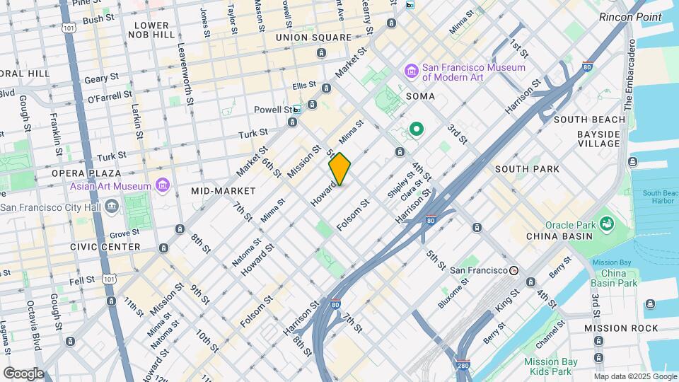 436 Tehama St Mapa y Detalles de la Ubicación