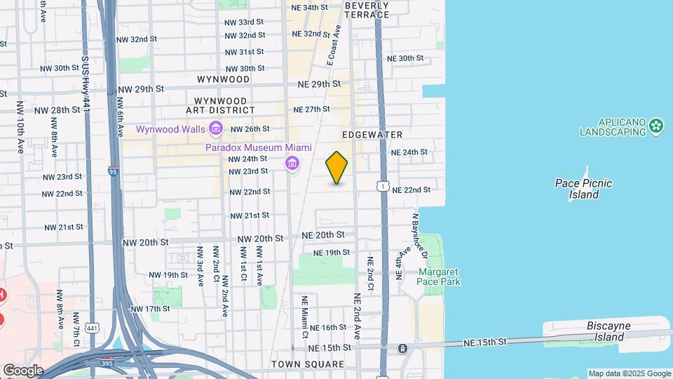 145 NE 22nd St, Unit S1 Mapa y Detalles de la Ubicación