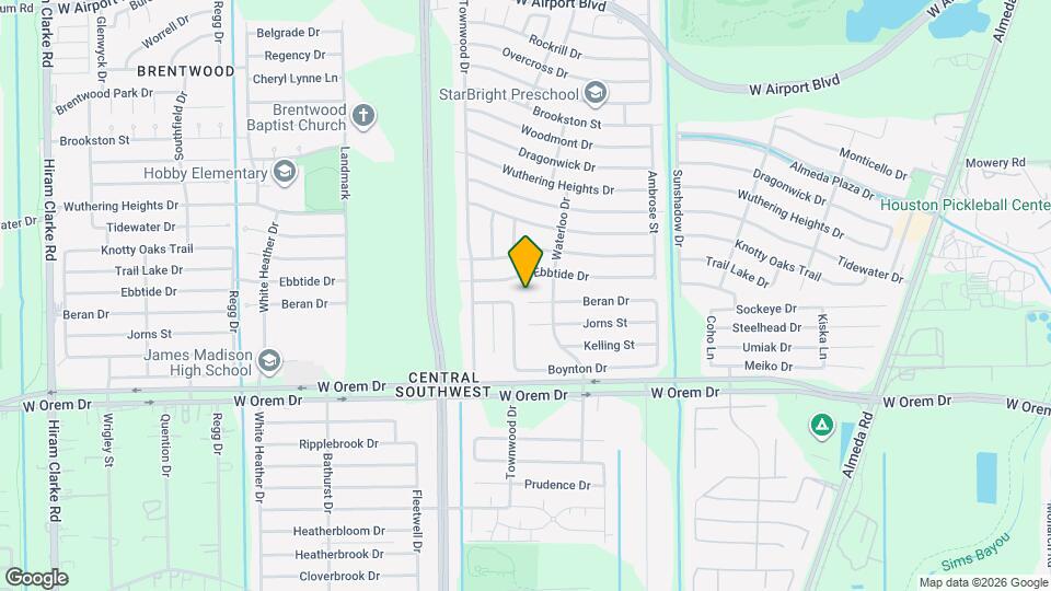 3330 Beran Dr Mapa y Detalles de la Ubicación
