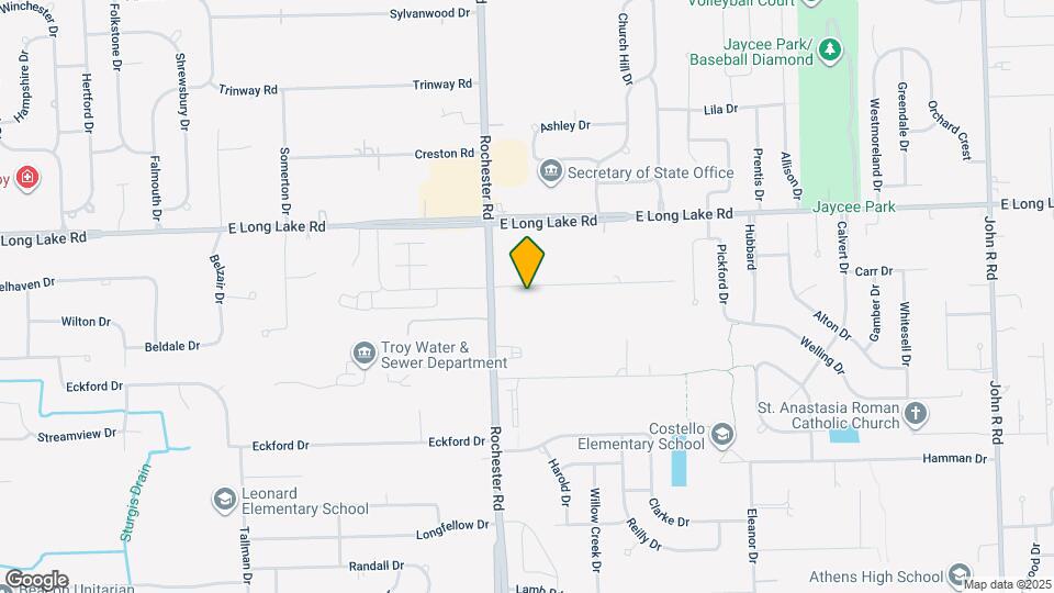 1060 Glaser Dr Map and Location Details