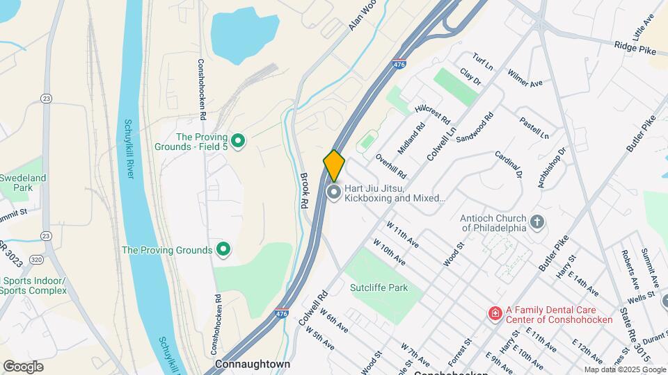 535 Palmer Rd Map and Location Details