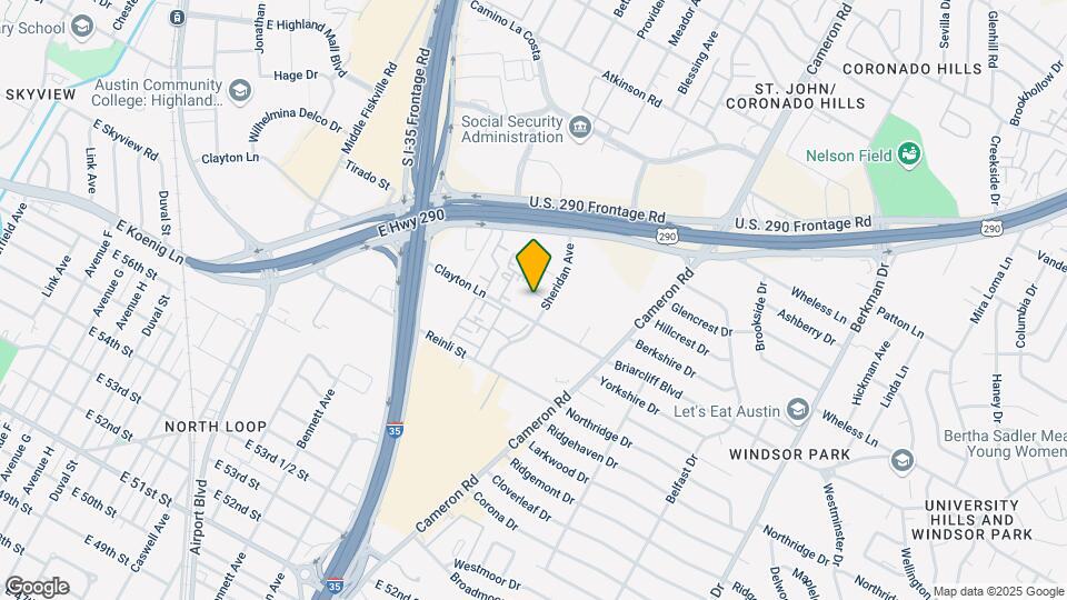 1043 Rosemont St Map and Location Details