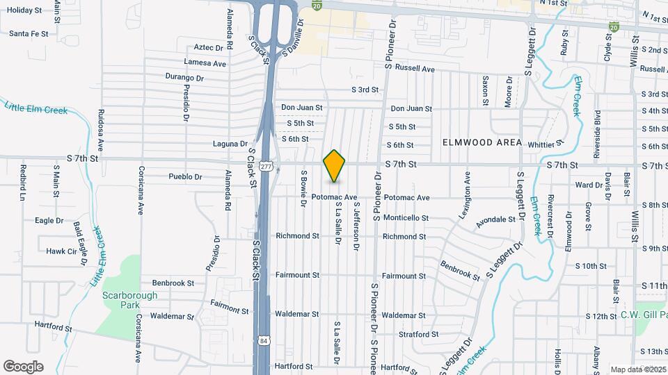 742 S La Salle Dr Map and Location Details