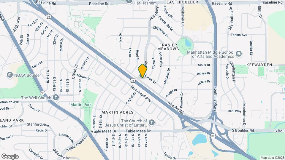 4125 Apache Rd Map and Location Details