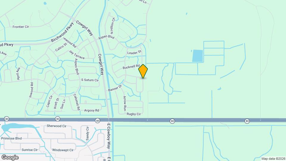1173 E Benbow Cir Map and Location Details
