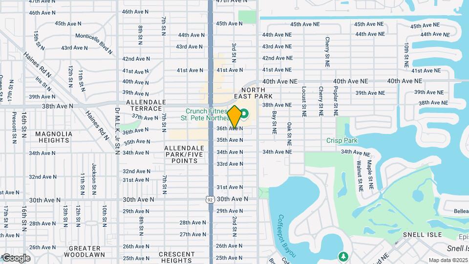 216 36th Ave N Map and Location Details