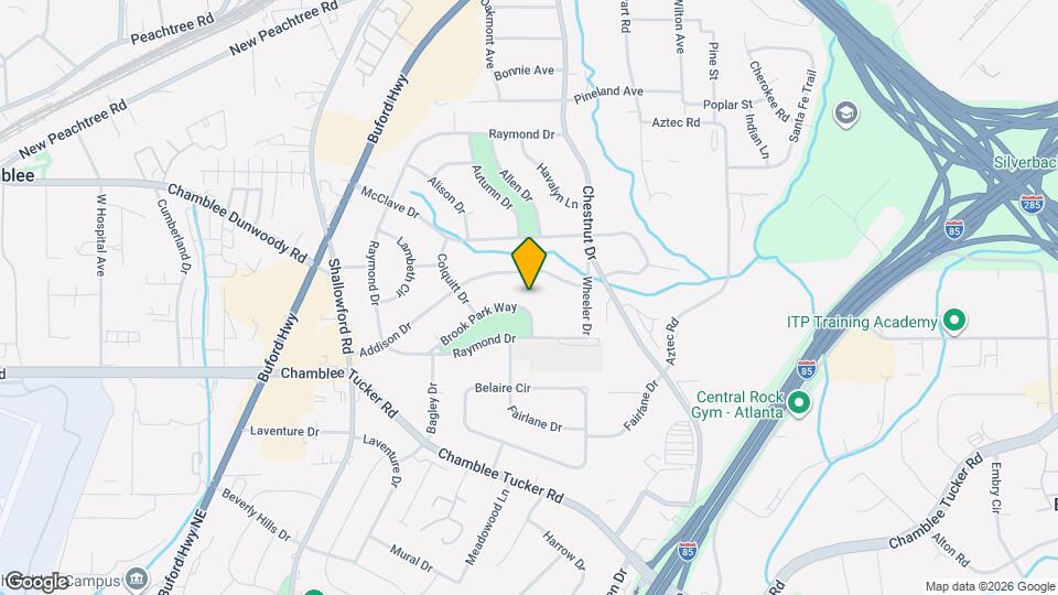 2700 Brook Park Way Map and Location Details