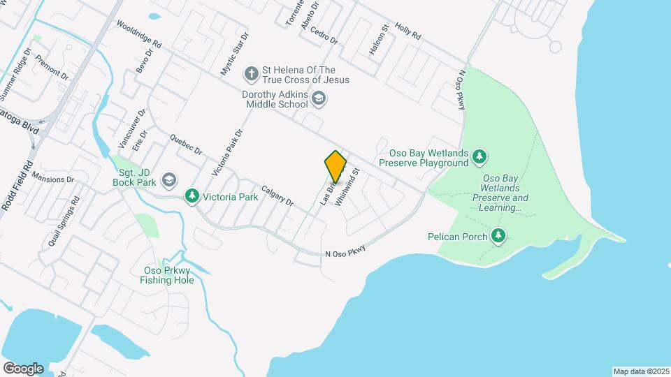 2606 Las Brisas St Map and Location Details