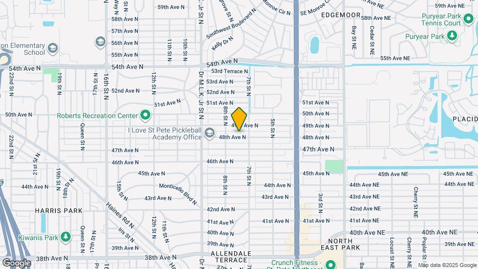 745 48th Ave N Map and Location Details