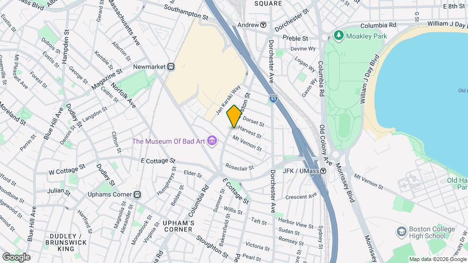 190 Boston St, Unit T Mapa y Detalles de la Ubicación