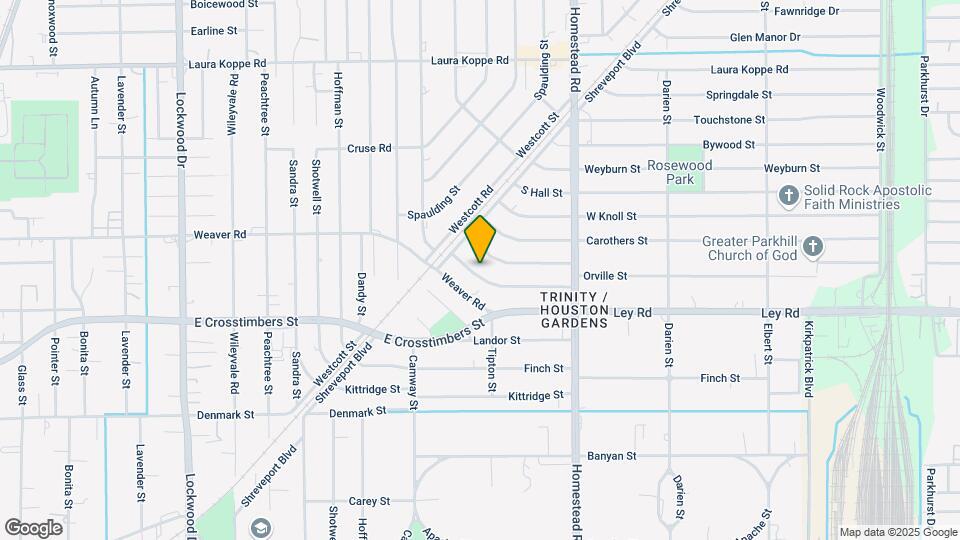 6805 Larkstone St Map and Location Details