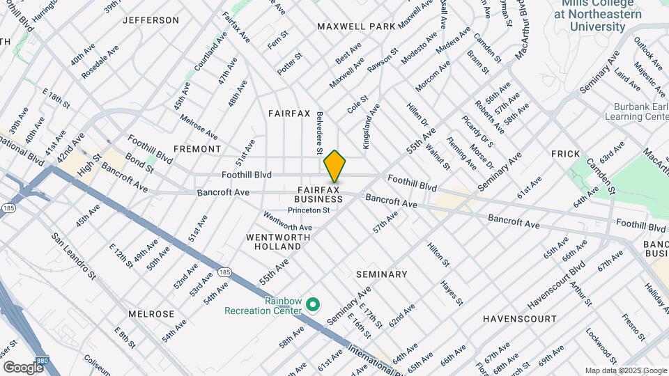Bancroft Fairfax Apartments Map and Location Details