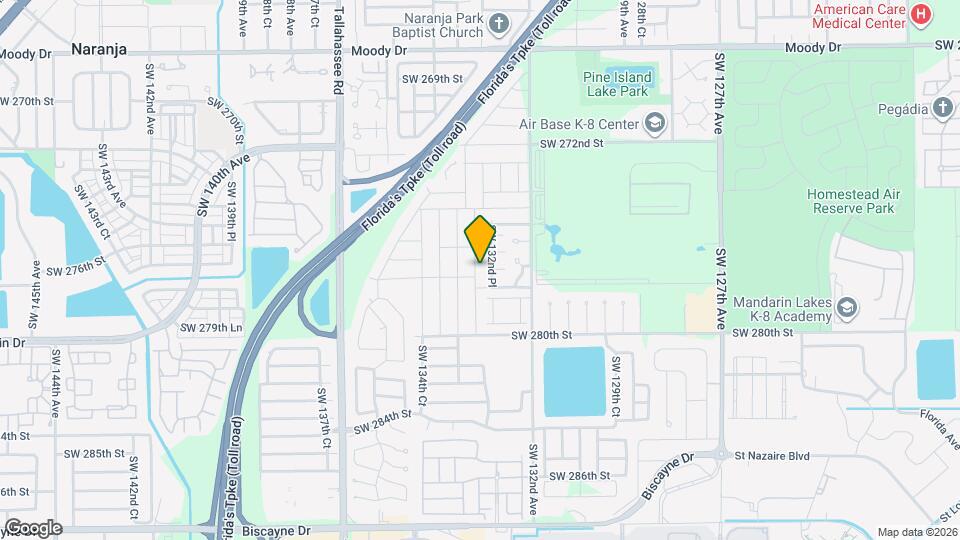 27739 SW 133rd Ave Map and Location Details