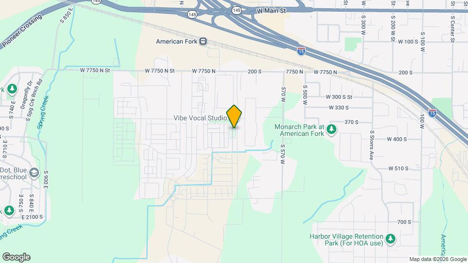 406 S 700 W Map and Location Details