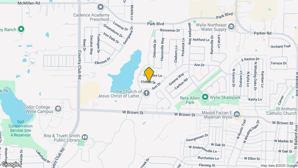 1007 Chilton Dr Map and Location Details