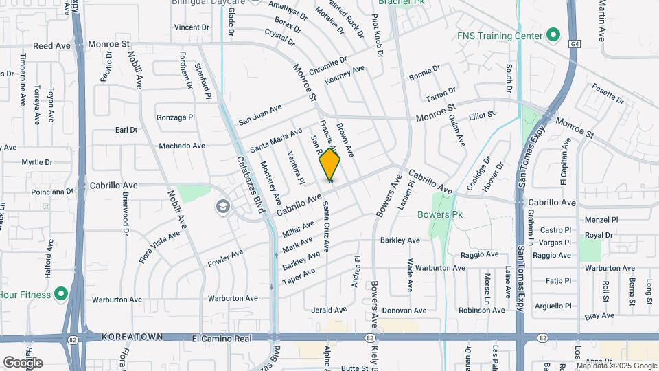 2118 San Rafael Ave Map and Location Details